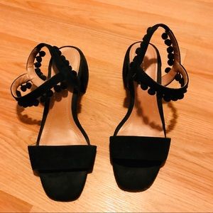 Zara Pom Pom sandals size 38